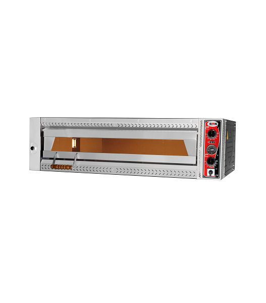 GMG Pizzaofen Maxima V, 6x Ø 35cm, 8 kW 400V, stapelbar, vollständig aus Schamottstein, 1 Backkammer, PEF10570 V-E