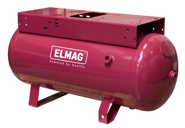 ELMAG Druckluftkessel liegend, 11 bar, EURO L 100 CE (passend für Pumpen B2800, B3800und B4900), 10150