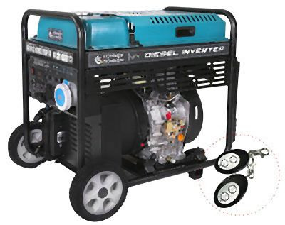 Könner & Söhnen Diesel-Inverter-Generator KS 9500iD ATSR, 230 V, KS 9500IDE ATSR