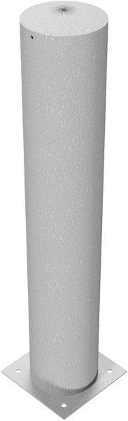 Schake Stahlrohrpoller Ø 273 x 5 mm zum Aufdübeln feuerverzinkt / weiß beschichtet, Gesamtlänge: 1500 mm, 40273