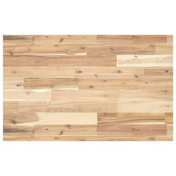 vidaXL Waschtischplatte Unbehandelt 160x50x4 cm Massivholz Akazie, 3279682