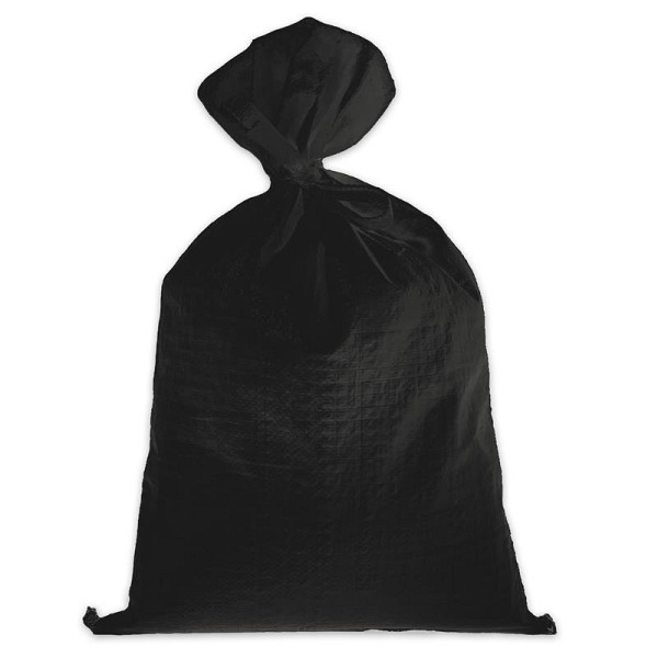 NOOR 25x Sandsäcke PP 30x60 cm schwarz Extra UV SB-Pack, 001306025PSW