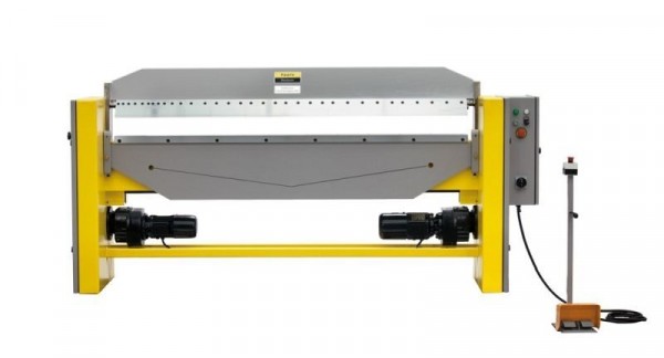 Epple Elektrische Abkantbank AKB 2.020-1,5 ES mit weiter Öffnung zwischen Ober- und Unterwange von bis zu 100 mm, 125 3202