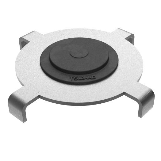 Busching Metalladapter passend für Tesla 3 und Tesla Y r=141mm, auf Gummiauflage d: 120 - 140 mm, 100869