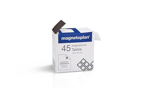 Magnetoplan Takkis im Spender, selbstklebend, 15503