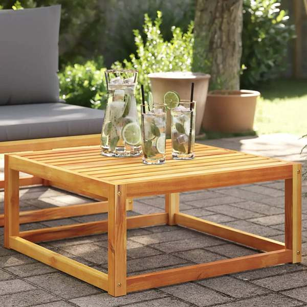 vidaXL Gartentisch 65x65x29 cm Massivholz Akazie, 4008157
