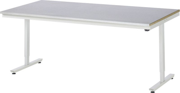 RAU Arbeitstisch Serie adlatus 150, B2000 x T1000 x H720-1120 mm, 08-AT-200-100-ES