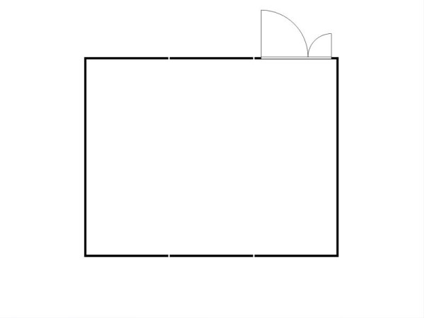 FLADAFI Materialcontainer-Kombination, IC Pro 1560, isoliert, mit isoliertem Boden, Doppelflügeltür (asymmetrisch) auf der 6 m Seite, F2223510204