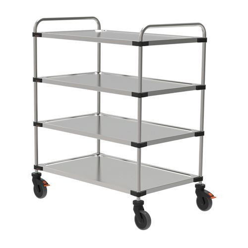 Rieber Servierwagen 1060 - 4 Borde montiert, 88025022, 4007537083816