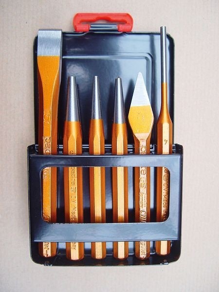 padre Werkzeugsatz Gold 3140 In Blech-Klappkassette, 314000000