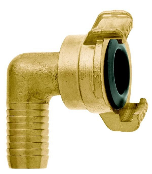 GEKA plus-Winkelschlauchstück "2000", 90° 3/4" - 19mm MS drehbar, VE: 5 Stück, 07.0013