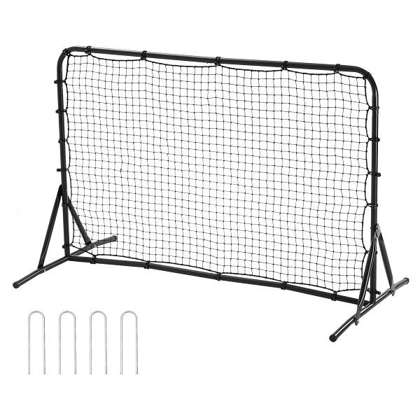 VEVOR Fußball Rebound Trainer Fußball-Trainingsgerät Doppelseitig, 6x4 Fuß, ZQHDWTZ64YCD591D1V0