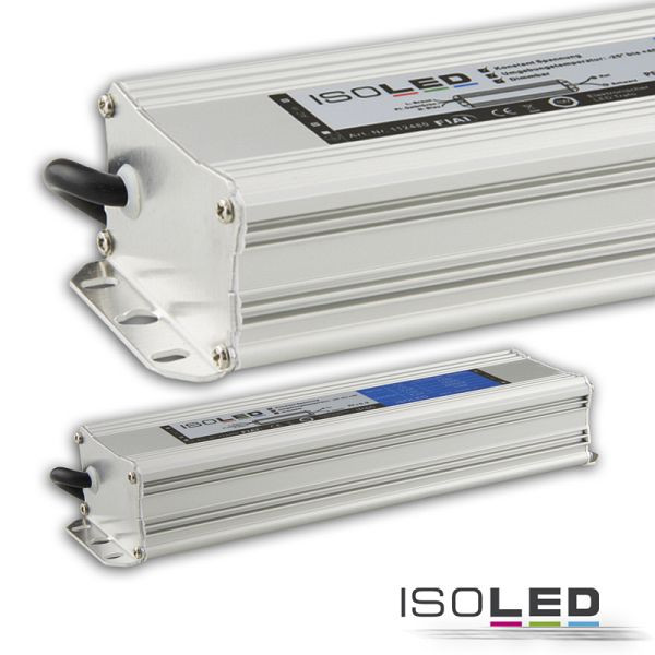 ISOLED LED Trafo 12V/DC, 20-100W, IP65, dimmbar (Spannungssenke), 112480