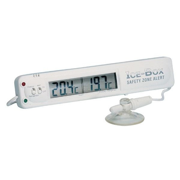 Hygiplas Thermometer mit Alarm für Kühlschränke und Gefriergeräte, F314