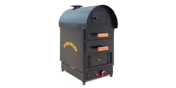 SGS Gastro Gas Kumpir Kartoffelofen mit 2 Schubladen, 4.9 kW, KFG020