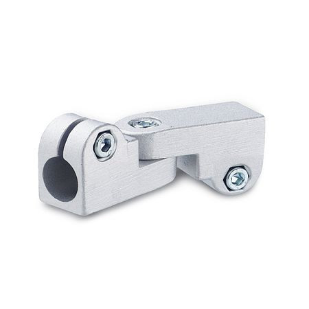 Ganter Gelenk-Klemmverbinder, Aluminium (GN 285-B18-B18-2-SW), VE: 5 Stück, 285-B18-B18-2-SW