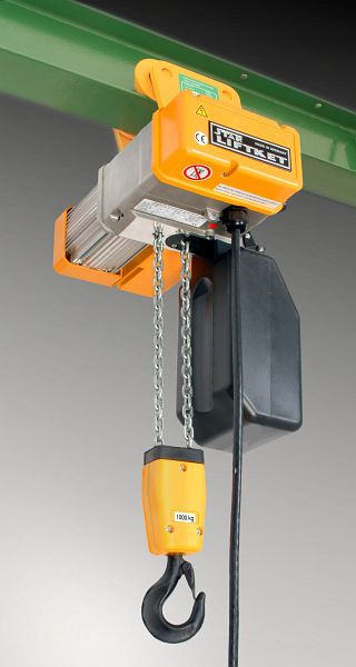 SHT Elektrokettenzüge LIFTKET, Haken, Last in kg/Stränge/Geschwindigkeit in m/min: 125/1-8/2, 706168SPEED