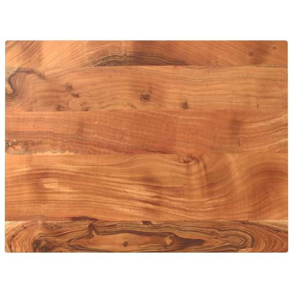 vidaXL Tischplatte 80x70x3,8 cm Rechteckig Massivholz Akazie, 370998