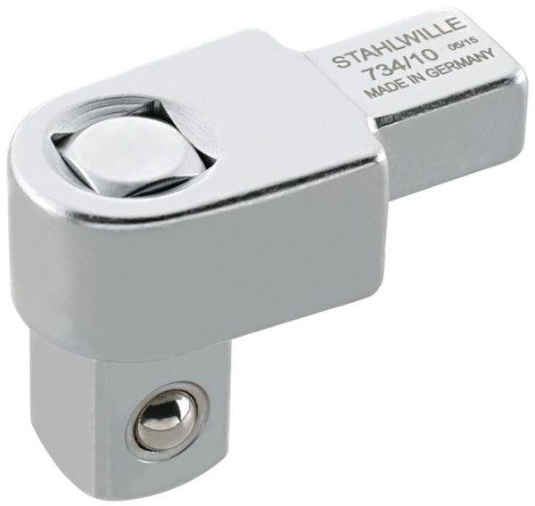STAHLWILLE Vierkant-Einsteckwerkzeug Nr.734 Größe 10 Außen-4kant 1/2 " Werkzeugaufnahme 9x12 mm M Nm 100 Nm, 58240010