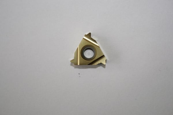 ELMAG Wendeschneidplatte 16NRA60, Teilprofilplatte für Innengewinde 'metrisch', Steigung 0, 5-1,5 mm für KNG16/20, 89480