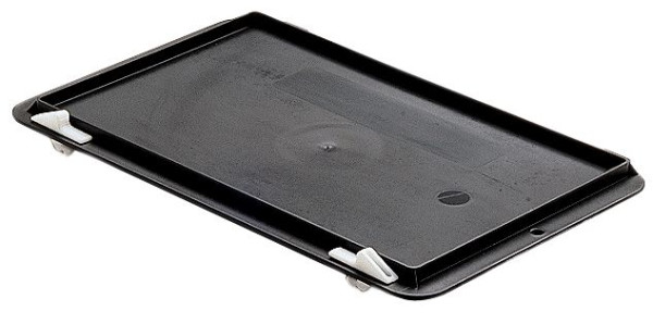 LA-KA-PE TK/D 300, Verschlussdeckel, schwarz, aus PP, 300 x 200 mm, 07850 00 00