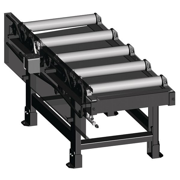 Metallkraft Rollenbahnverlängerung, Rollenbahn 2000 x 800mm motor Verlängerung zu HMBS 500x750, 3649503