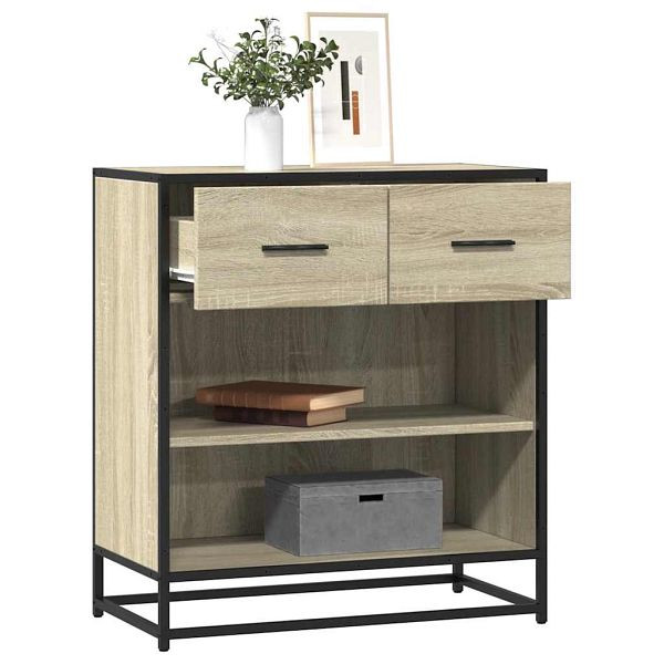 vidaXL Sideboard Sonoma-Eiche 68x35x76 cm Holzwerkstoff, 848985