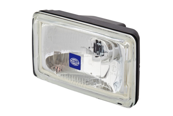HELLA Halogen-Fernscheinwerfer, Comet 450, 12V, rechteckig, geschraubt, E1 44442/ECE-R8, gemusterte Scheibe, glasklar, links/rechts, 1FB 005 860-231