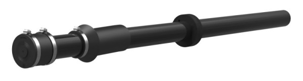 Hauff Universal-Gebäudeeinführung für Gebäude mit oder ohne Keller, geeignet für Medienrohr Øa: 24-52 mm, Baulänge: 1300 mm, 2900200510