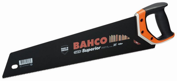 Bahco Superior, Fuchsschwanz, ergo, 500 mm, für Holz, Laminat + Kunststoff, 3090-20-XT11-HP