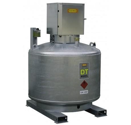 Cemo Dieseltank-Mobil 600l, doppelwandig verzinkt, 7750