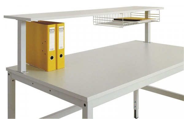 Manuflex Unterbaukorb für Ablagekonsole, BxTxH 550 x 340 x 125 mm, ZB0024
