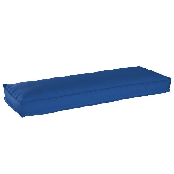 vidaXL Palettenkissen für Bänke 2 Stück Königsblau 120x40x8 cm Oxford-Stoff, 42001705