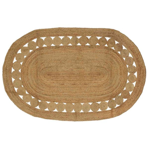 vidaXL Teppich Braun 205 x 305 cm Jute, 42010808, 8721288664549