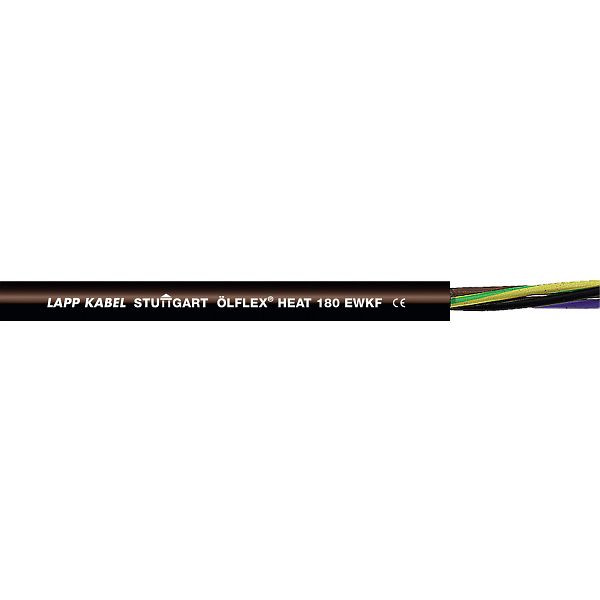 LAPP Anschlussleitung ÖLFLEX® HEAT 180 EWKF 7G1,5, VE: 100 Meter, 0046115/100