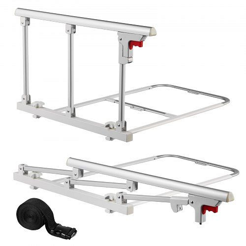 VEVOR Faltbares 70 cm Bettgitter mit Befestigungsgurt für Senioren, passend für King-, Queen-, Full- und Twin-Betten, BCBSBCBSKZD7D6RFJ001V0
