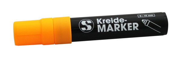 Schneider Kreidestift 15 mm, Farbe orange Schreibdicke: 5-15 mm, 198914