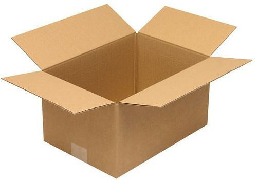 TransPak Wellpapp-Faltkarton 1-wellig, Innenmaß 330 x 235 x 175 mm, Format C4, Qualität 1.20B, VE: 25 Stück, 299255