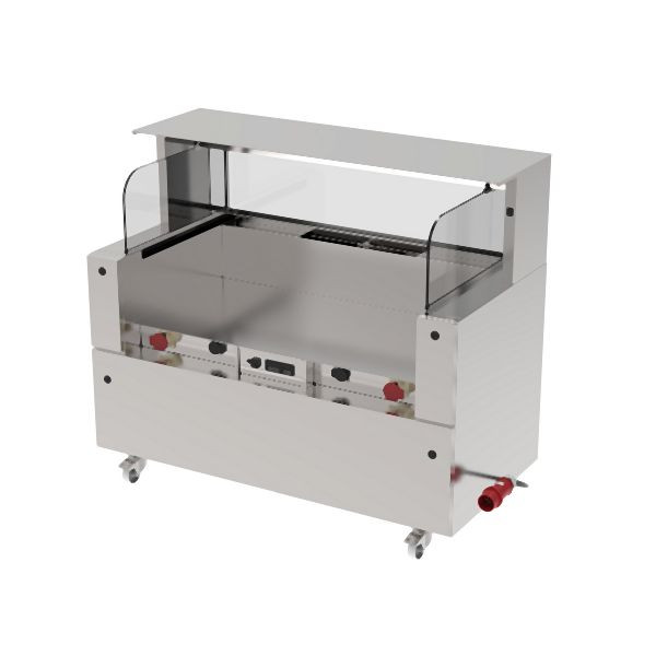 Rieber acs fahrbare Station 1500 d3 - Aufsatz - 3x varithek®, 91140473