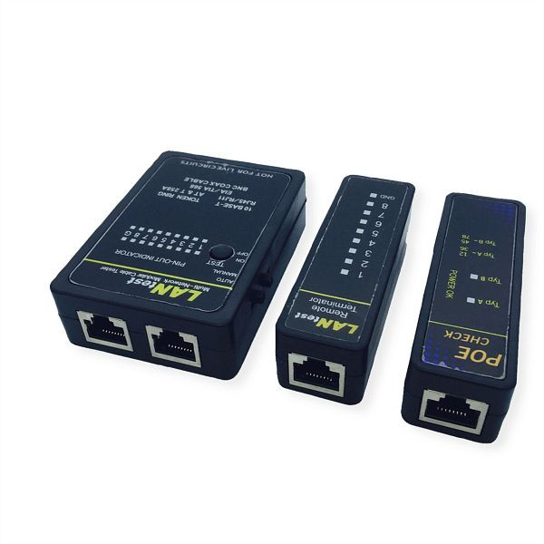 VALUE LANtest Multi-Network Kabel- & PoE-Tester, 13.99.3003