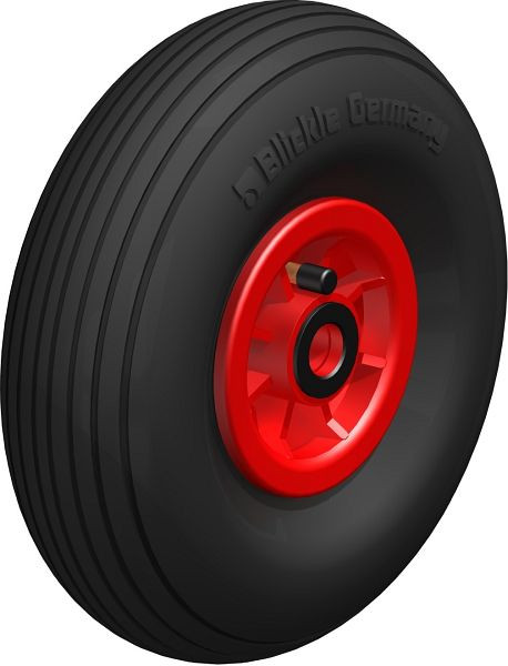Blickle PK 260/20-75R-ROT Rad, Luftreifen, Schwarz, 536979