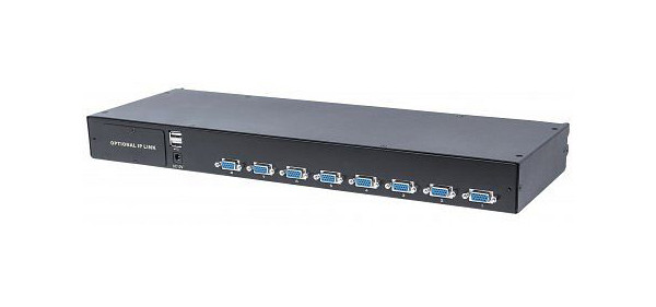 INTELLINET Modularer 8-Port KVM-Switch mit VGA-Schnittstelle, 507776