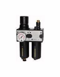 Riegler Wartungseinheit, zweiteilig mit Metallbehälter und Sichtrohr, Tropfaufsatz aus Metall, 100578