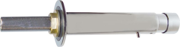 KWC Seifenspender, Messing verchromt, 50x50x634 mm, Hinterwandmontage, 2000102699