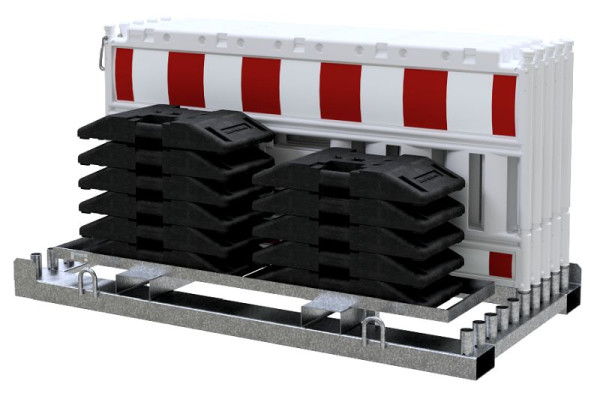 Schake Absperrschrankengitter SET 1 (1x 32000, 1x 32000-A, 10x 33520K2C, 11x 31991, 2x 50352-4), 33520K2C-SET1
