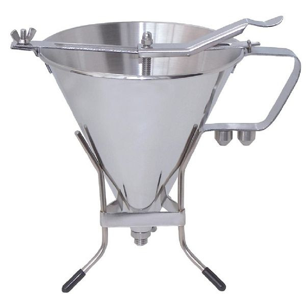 De Buyer Fondanttrichter automatisch 1,5L, zwei Düsen, DN906