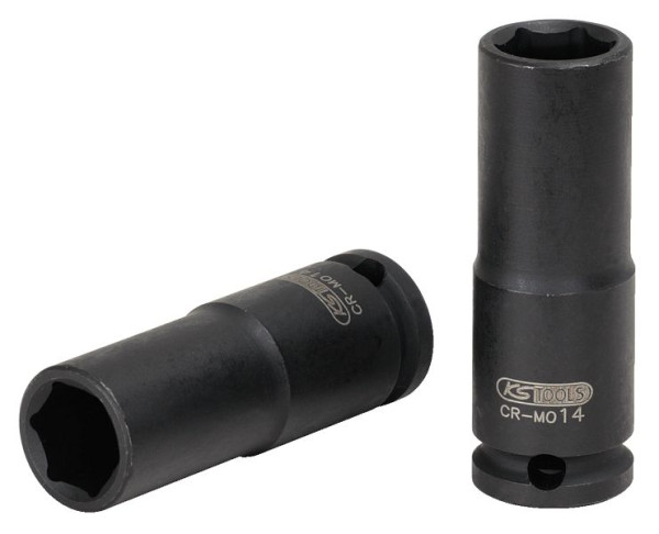 KS Tools 3/8" Sechskant-Kraft-Stecknuss, lang, 7mm, 515.1607