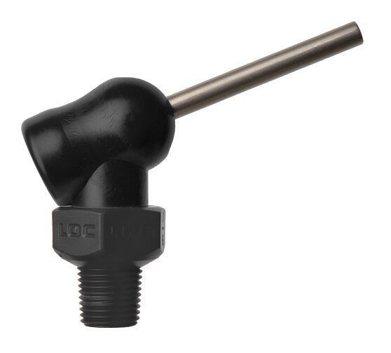 Loc-Line Hochdruckdüse XW 1/8", D=1,6mm, L=31,8mm, a=110° schwarz, L72043S