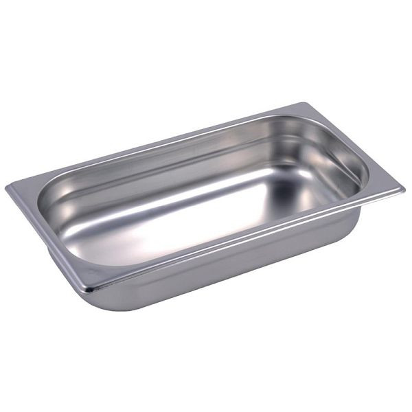 Gastro M Edelstahl GN-Behälter 6,5cm GN1/3, verstärkte Kanten, GR710