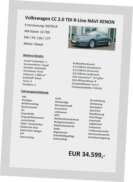 Eichner Hafttasche, Transparent, VE: 10 Stück, 9015-00394